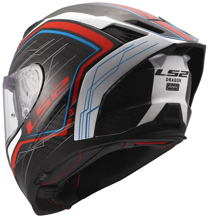 LS2 FF807 Dragon Subic Zwart/Wit/Rood Integraalhelm ECE 22.06 – foto 6