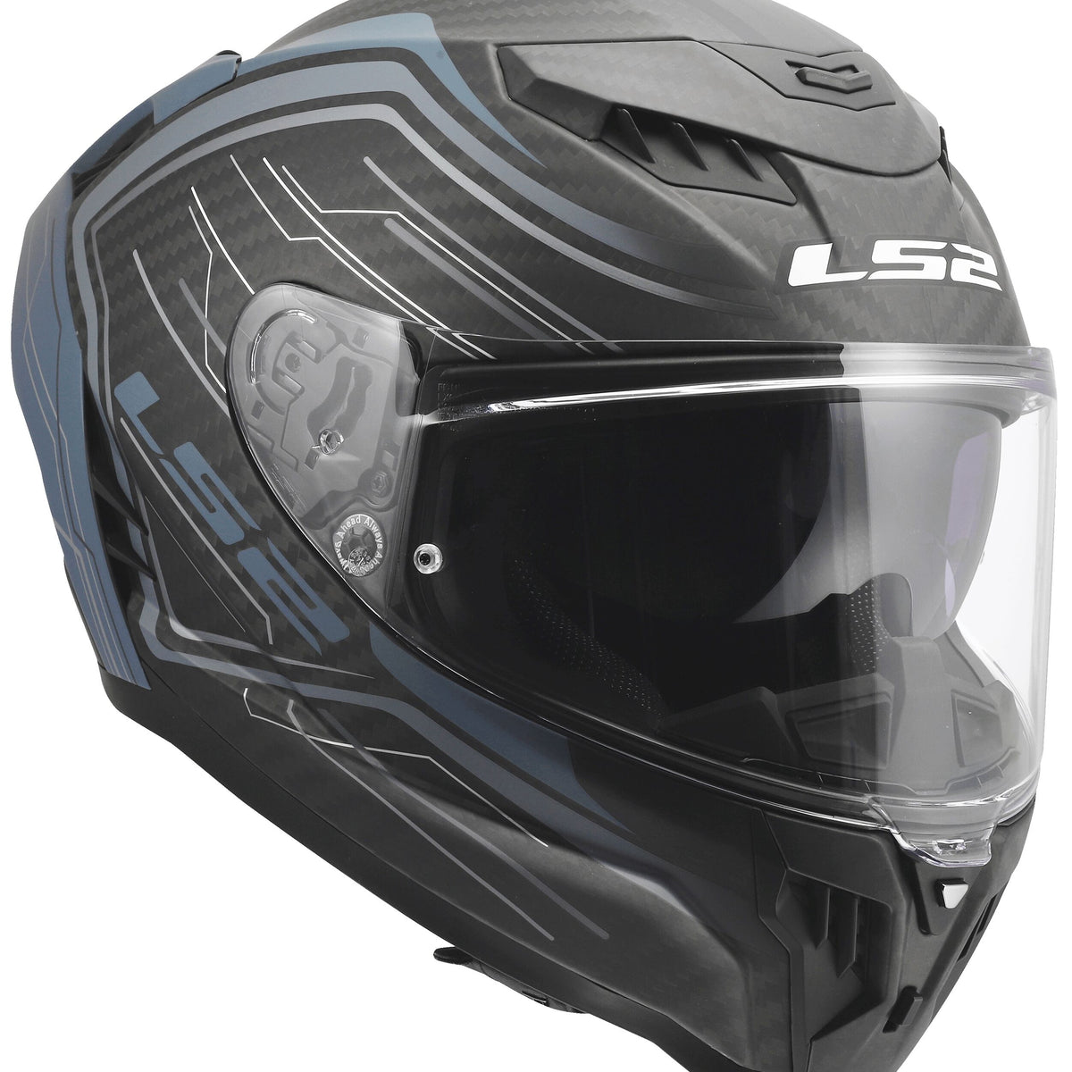 LS2 FF807 Dragon Subic Zwart/Petrol Integraalhelm ECE 22.06