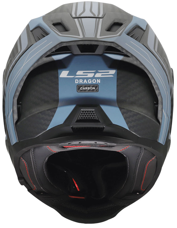 LS2 FF807 Dragon Subic Zwart/Petrol Integraalhelm ECE 22.06 – foto 3