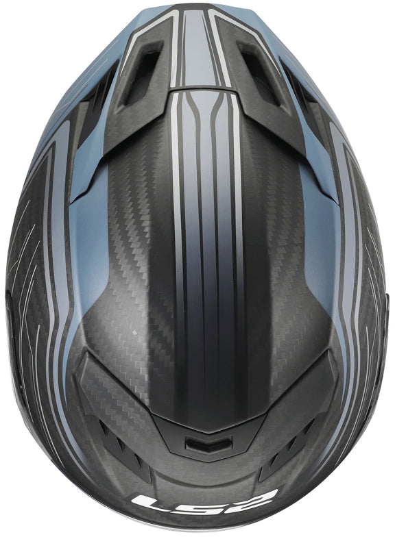 LS2 FF807 Dragon Subic Zwart/Petrol Integraalhelm ECE 22.06 – foto 4