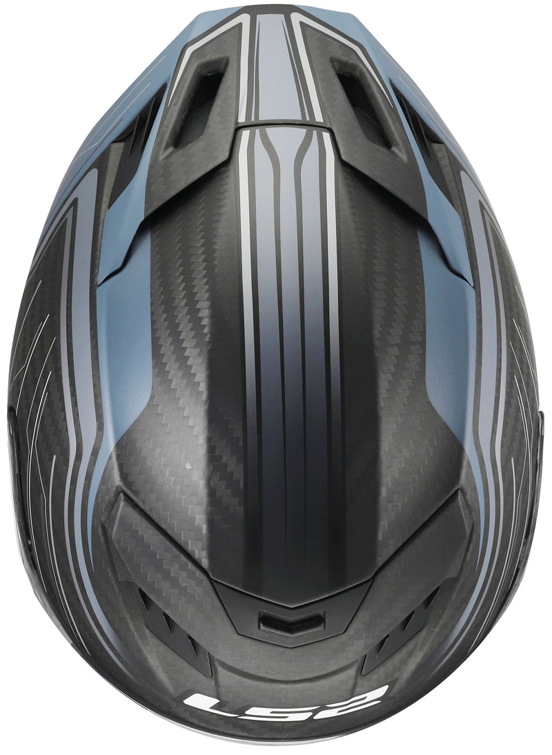 LS2 FF807 Dragon Subic Zwart/Petrol Integraalhelm ECE 22.06 – foto 4