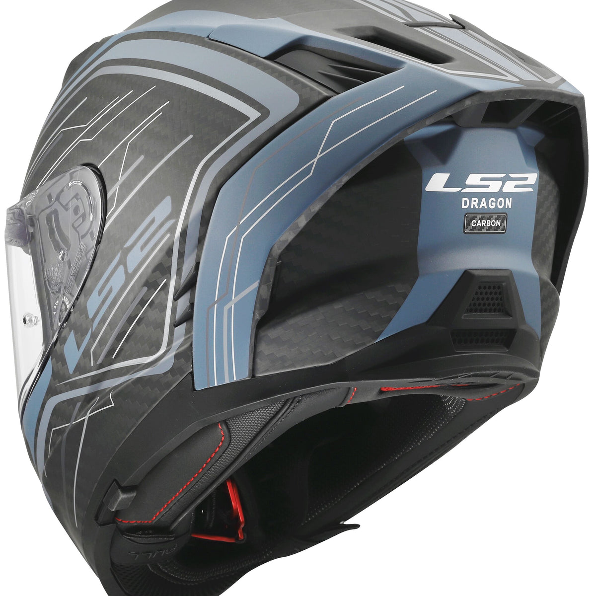 LS2 FF807 Dragon Subic Zwart/Petrol Integraalhelm ECE 22.06 – foto 5