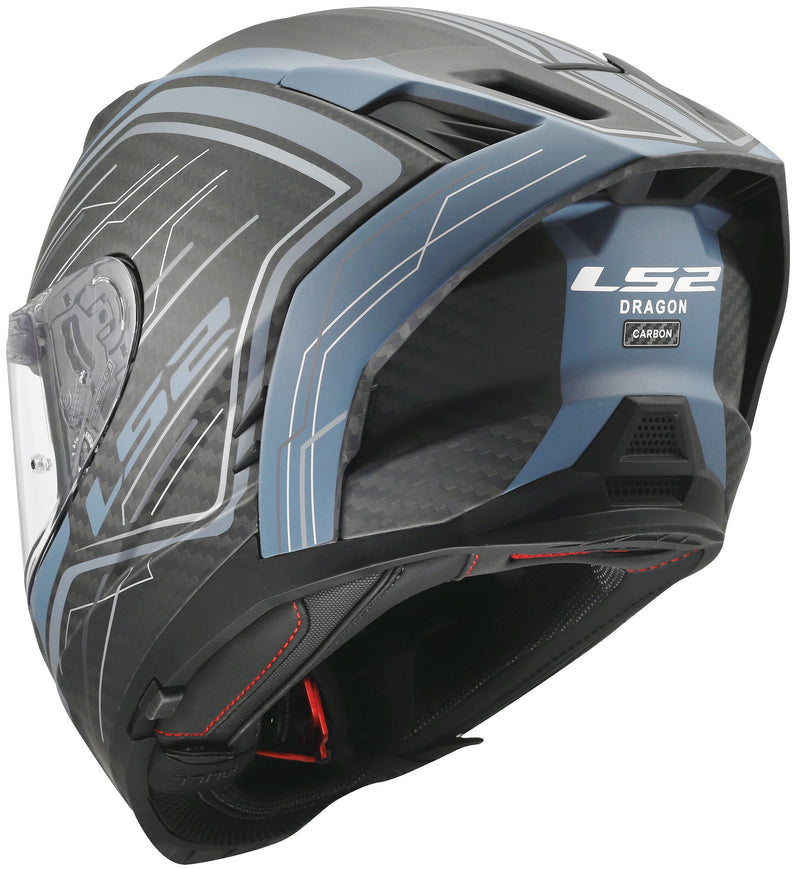 LS2 FF807 Dragon Subic Zwart/Petrol Integraalhelm ECE 22.06 – foto 5