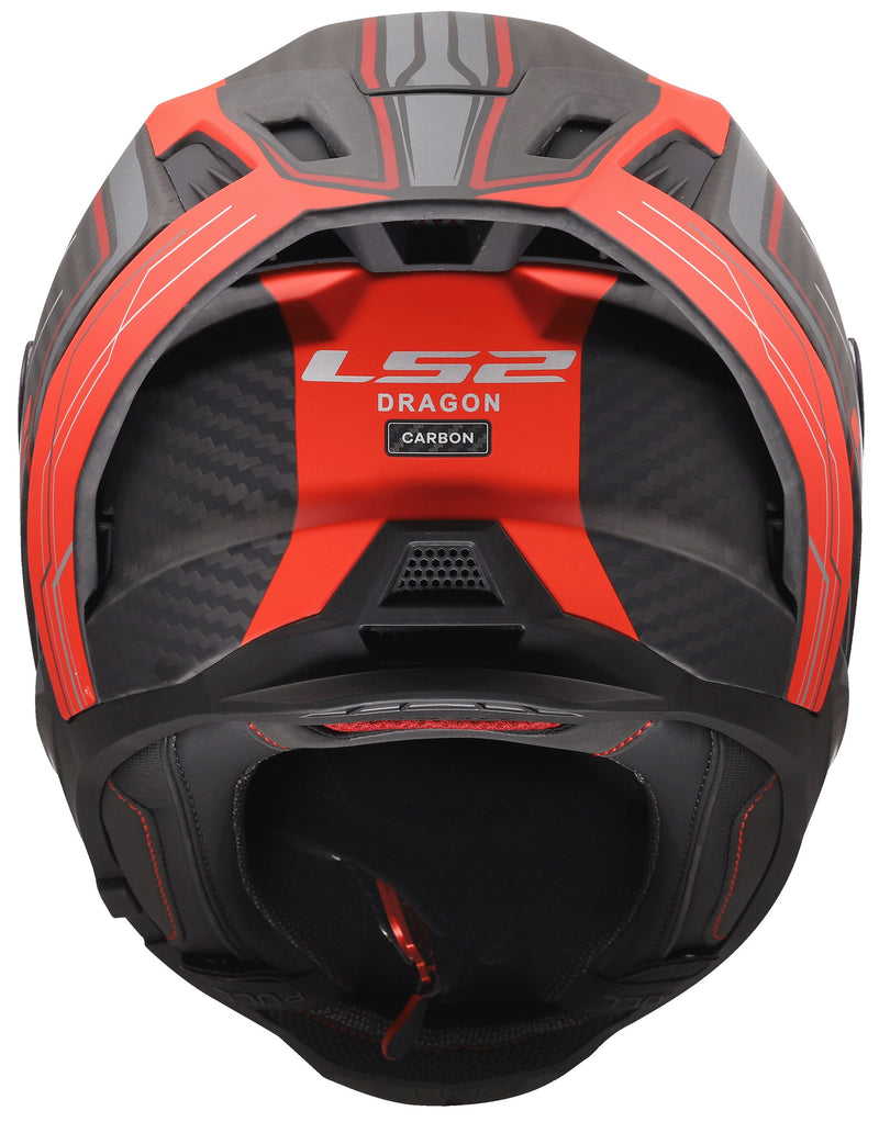 LS2 FF807 Dragon Subic Zwart/Rood Integraalhelm ECE 22.06 – foto 2