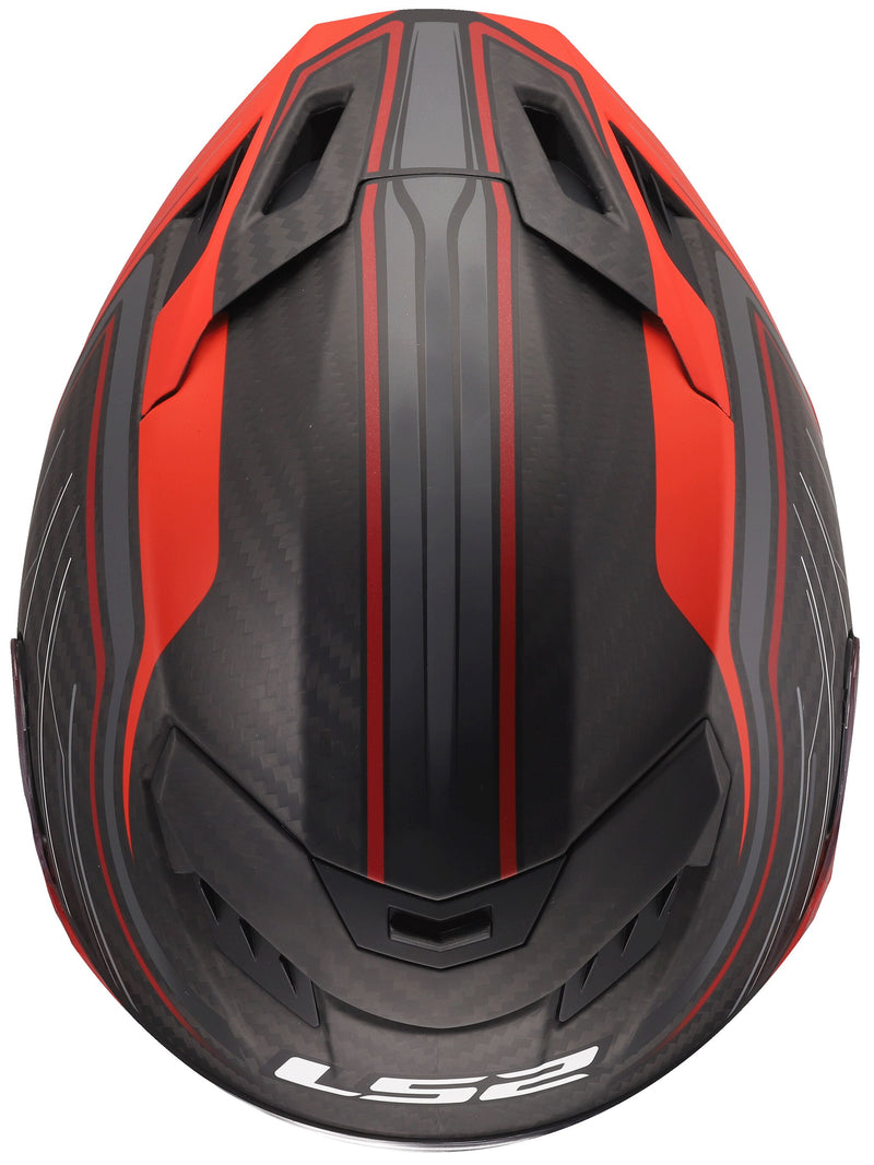 LS2 FF807 Dragon Subic Zwart/Rood Integraalhelm ECE 22.06 – foto 3