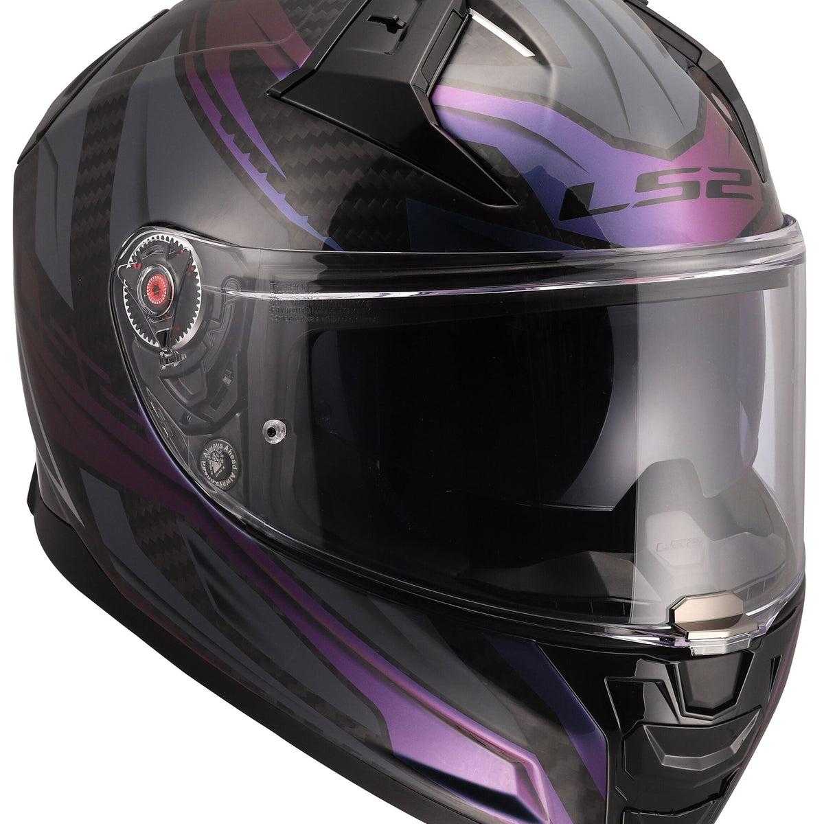 LS2 FF811 Vector II Carbon Savage Grijs/Kameleon Integraalhelm ECE 22.06 – foto 2