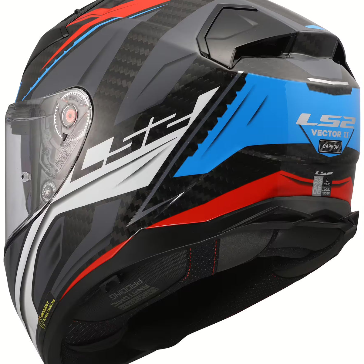 LS2 FF811 Vector II Blau/Weiß/Rot