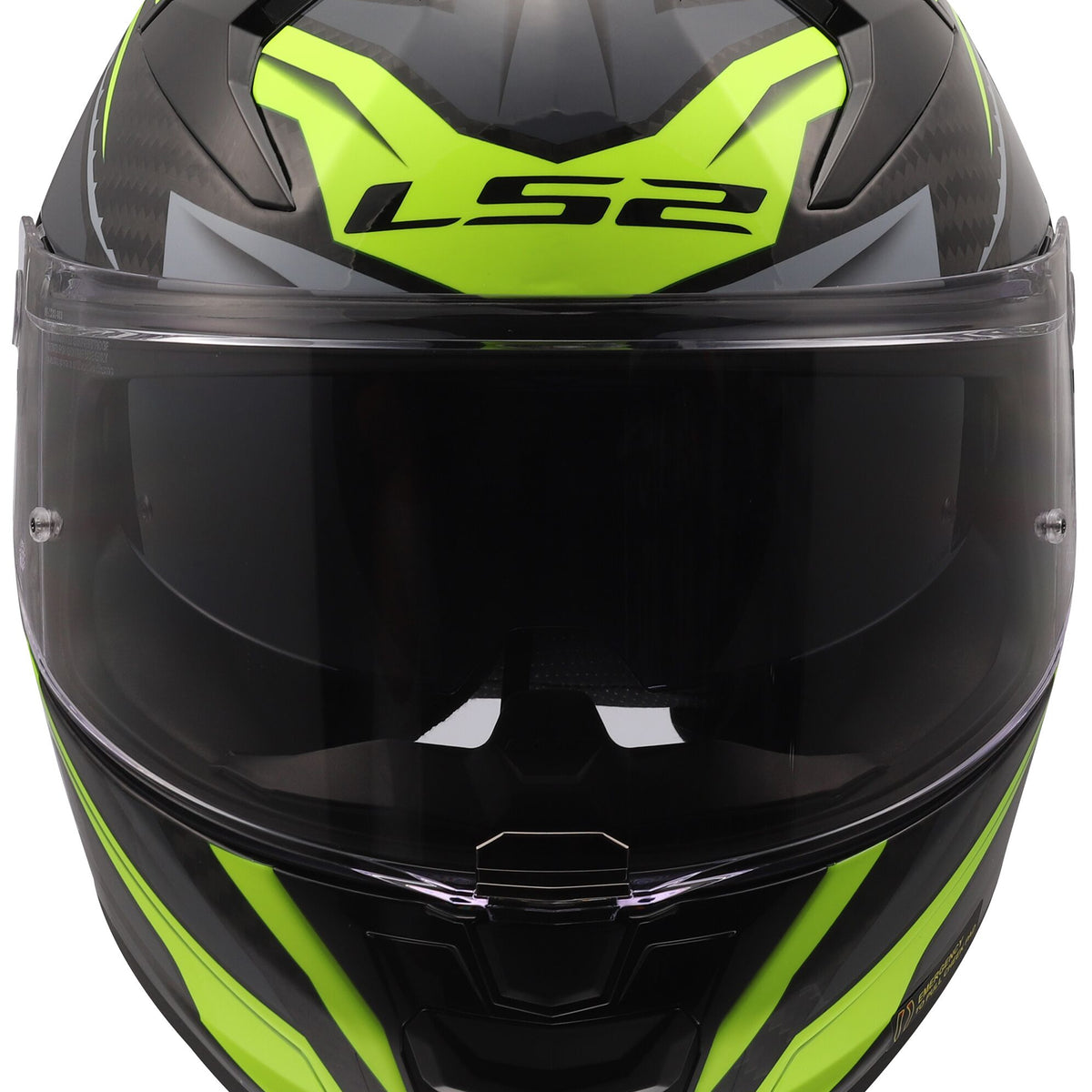 LS2 FF811 Vector II Carbon Savage Grijs/Neongeel Integraalhelm ECE 22.06 – foto 3