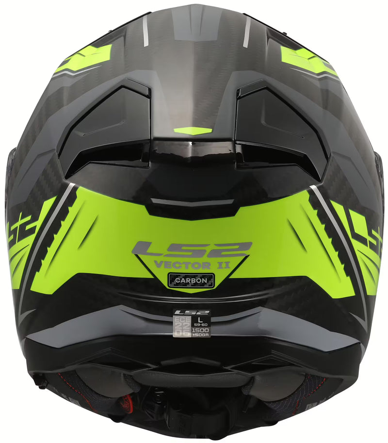 LS2 FF811 Vector II Carbon Savage Yellow