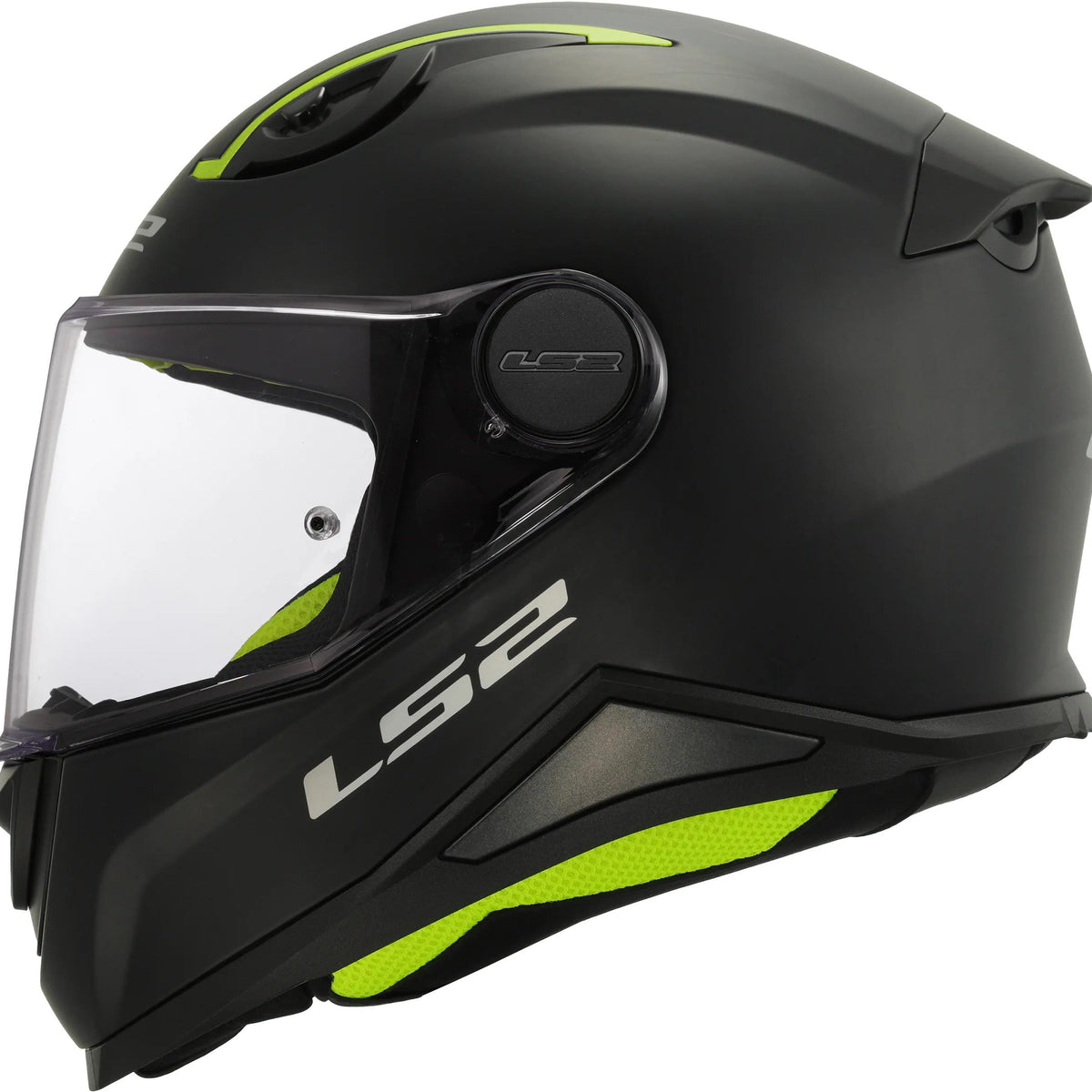 LS2 FF812 Kid Solid Zwart Mat Kinder Integraalhelm ECE 22.06