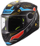 LS2 FF812 Kid Zero Mat Grijs Rood Kinderhelm ECE 22.06