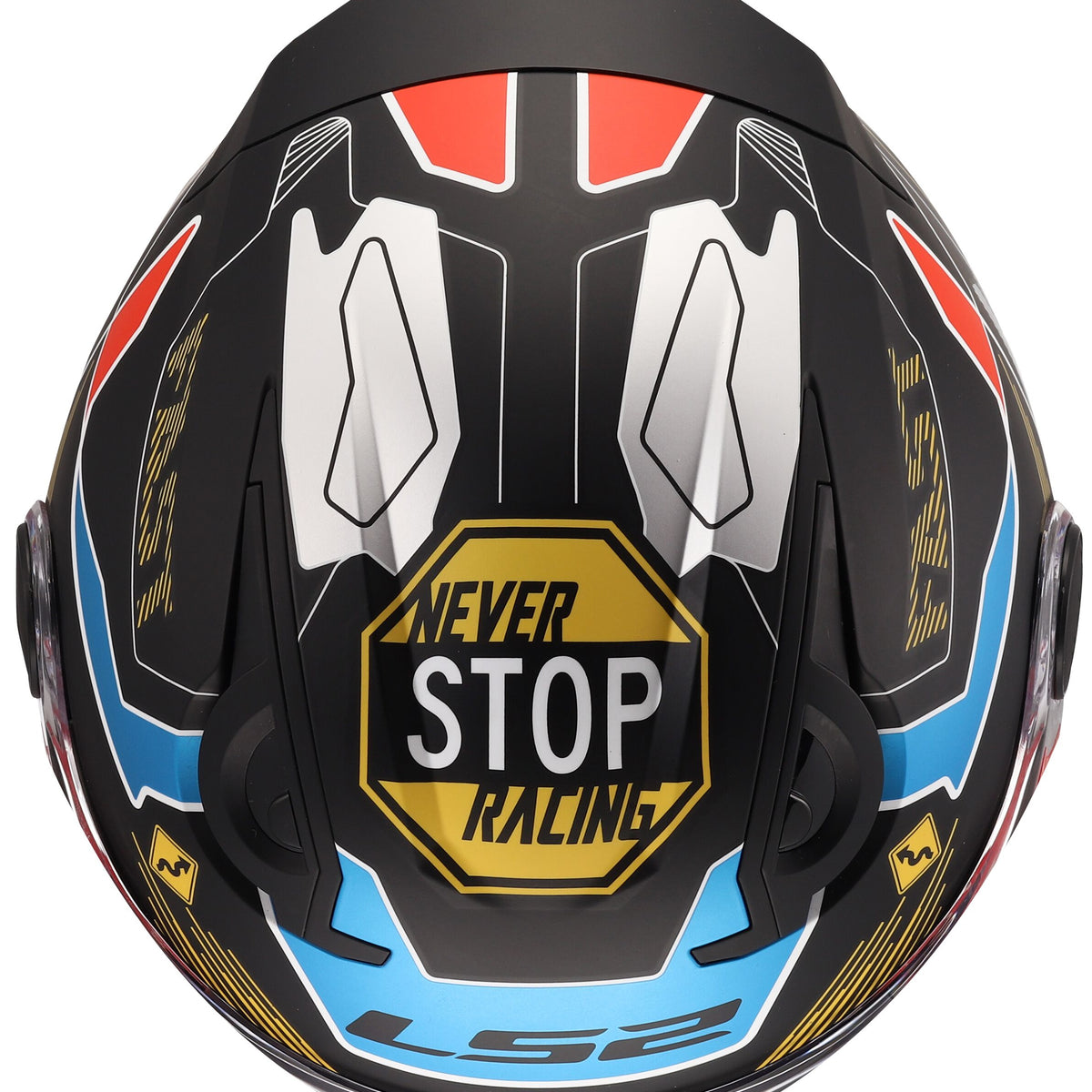 LS2 FF812 Kid Zero Mat Grijs Rood Kinderhelm ECE 22.06 – foto 5