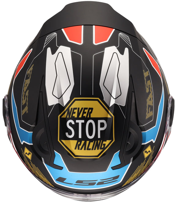 LS2 FF812 Kid Zero Mat Grijs Rood Kinderhelm ECE 22.06 – foto 5