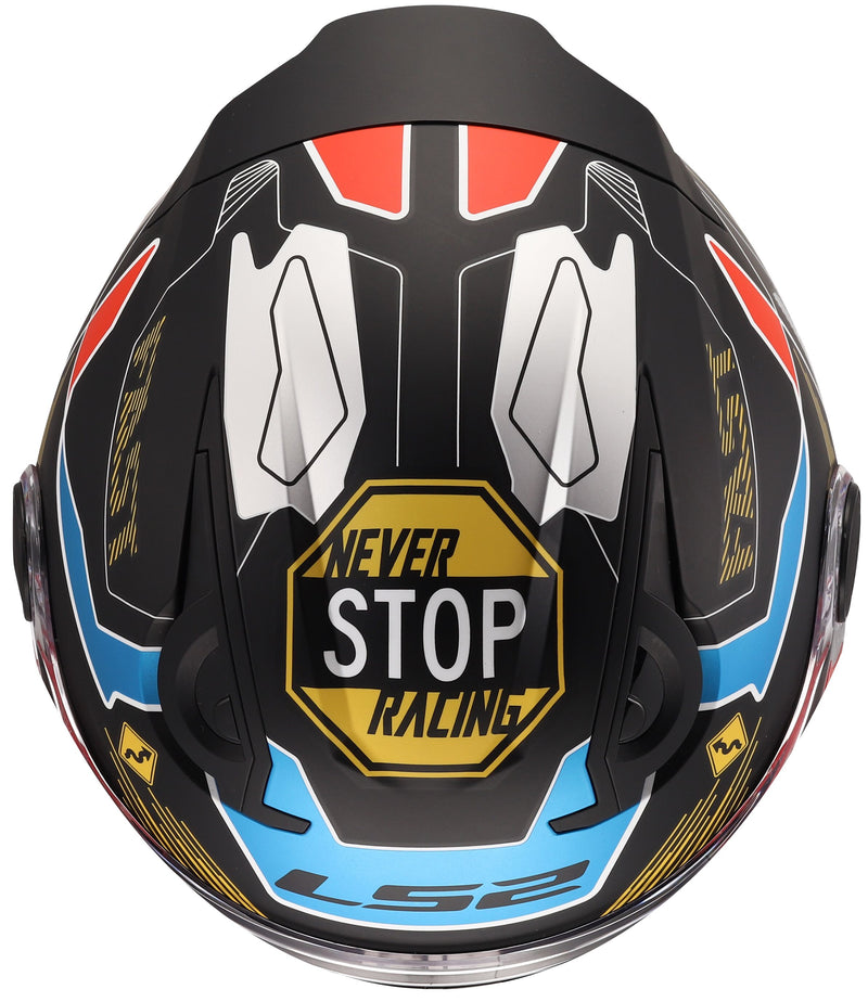 LS2 FF812 Kid Zero Mat Grijs Rood Kinderhelm ECE 22.06 – foto 5