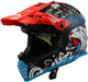 LS2 MX437 Fast Evo II Mini Starmaw Zwart Kindercrosshelm ECE 22.06