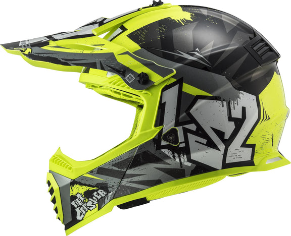 LS2 MX437 Fast Evo II Mini Crusher Kinder Crosshelm ECE 22.06