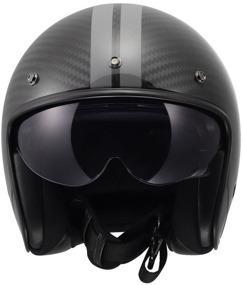 LS2 OF601 Bob II Carbon Star Grijs Jethelm ECE 22.06 – foto 3