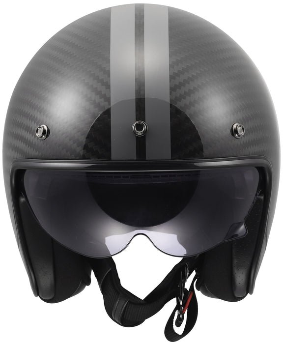 LS2 OF601 Bob II Carbon Star Grijs Jethelm ECE 22.06 – foto 5