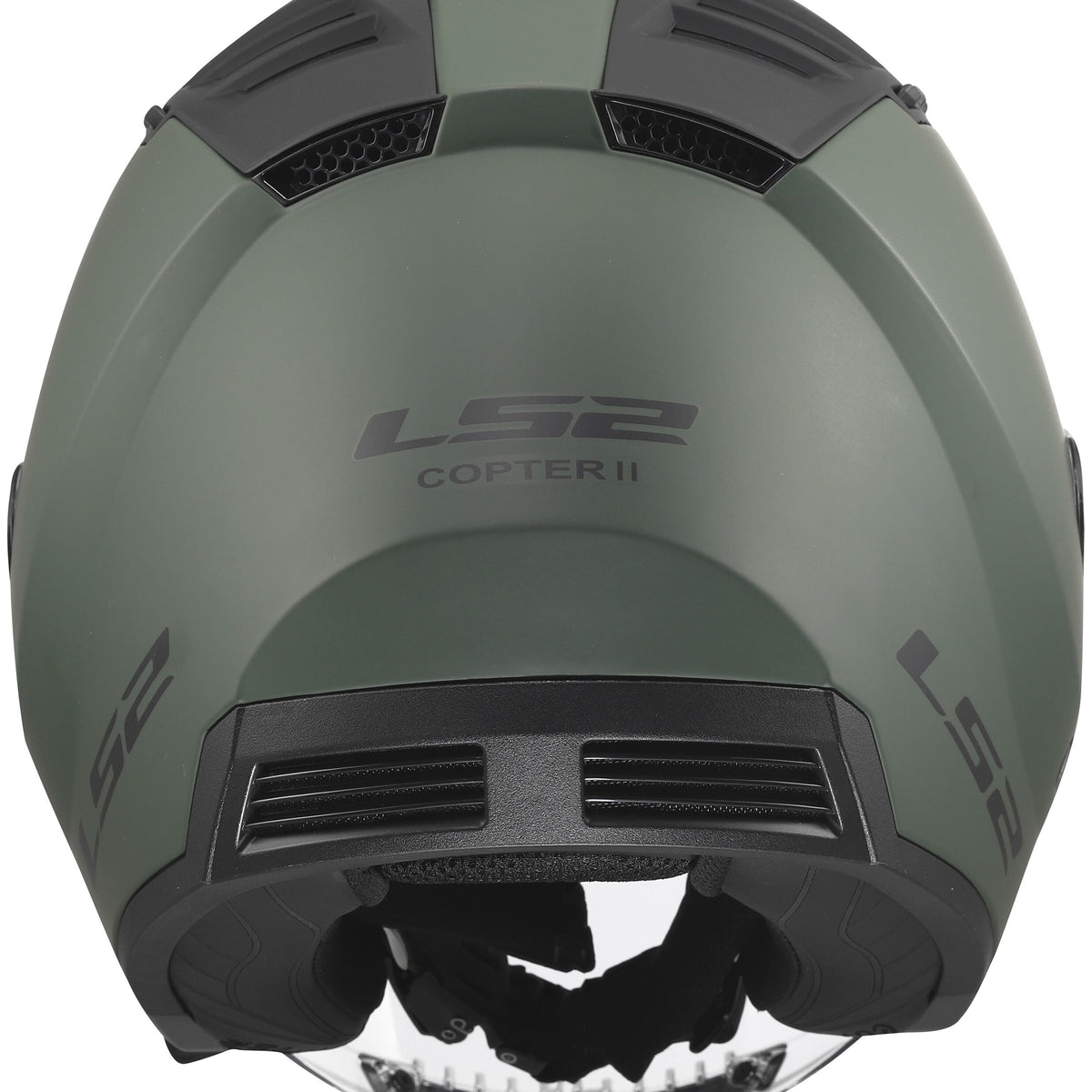 LS2 OF600 Copter II Solid Legergroen Mat Jethelm ECE 22.06 – foto 2
