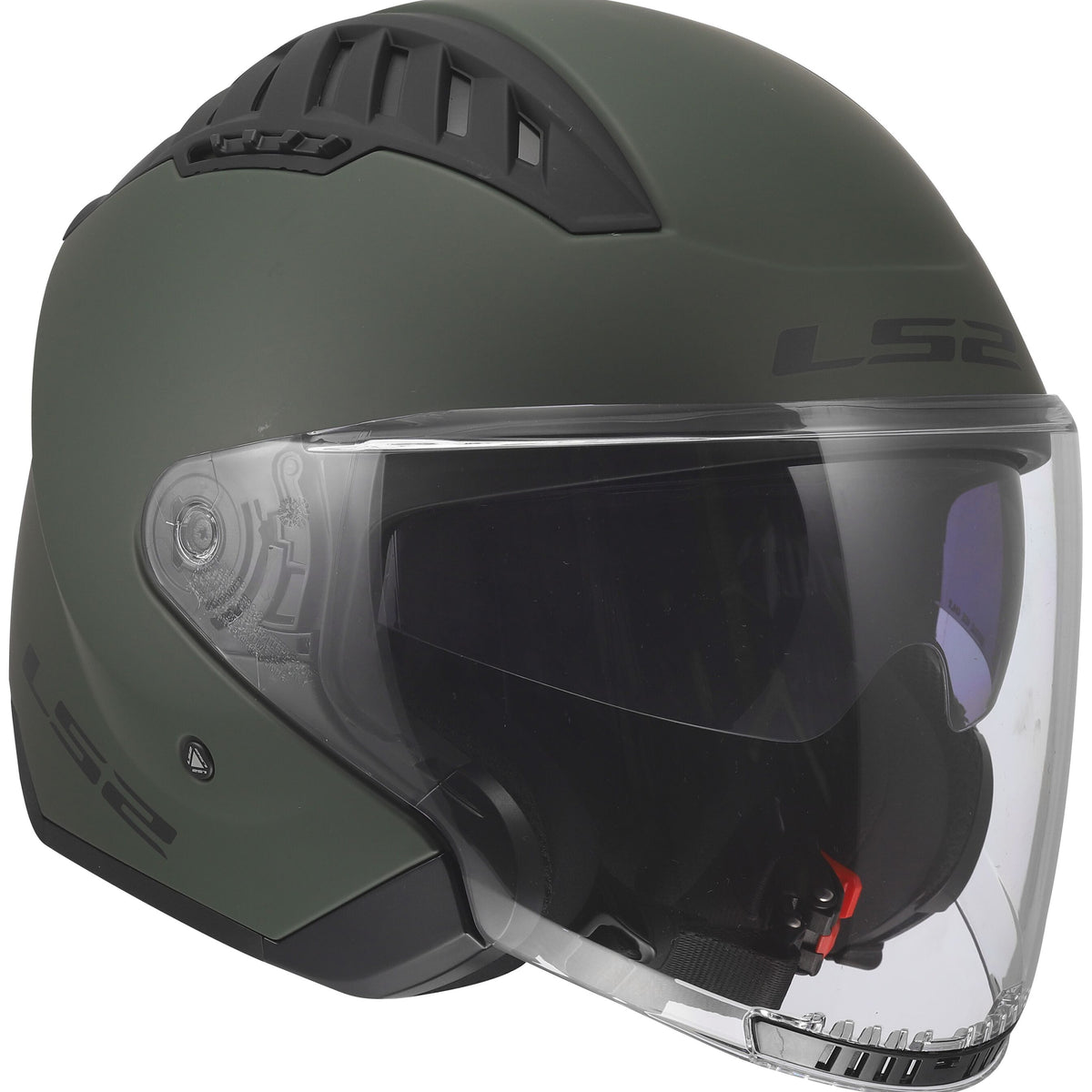 LS2 OF600 Copter II Solid Legergroen Mat Jethelm ECE 22.06 – foto 6