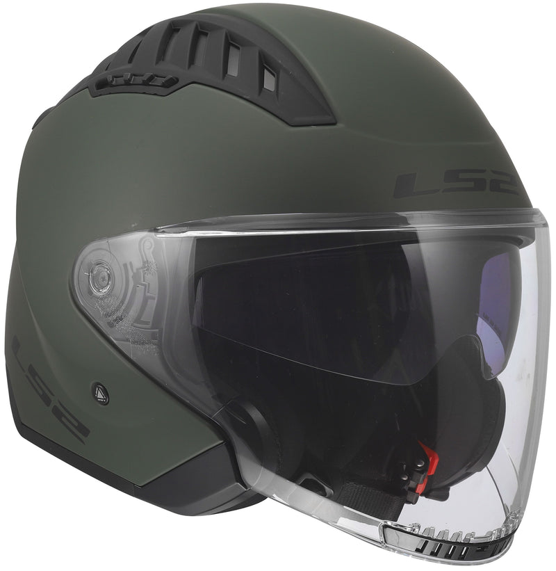 LS2 OF600 Copter II Solid Legergroen Mat Jethelm ECE 22.06 – foto 6