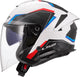 LS2 OF618 Verso II Air Wit/Blauw/Rood Jethelm ECE 22.06