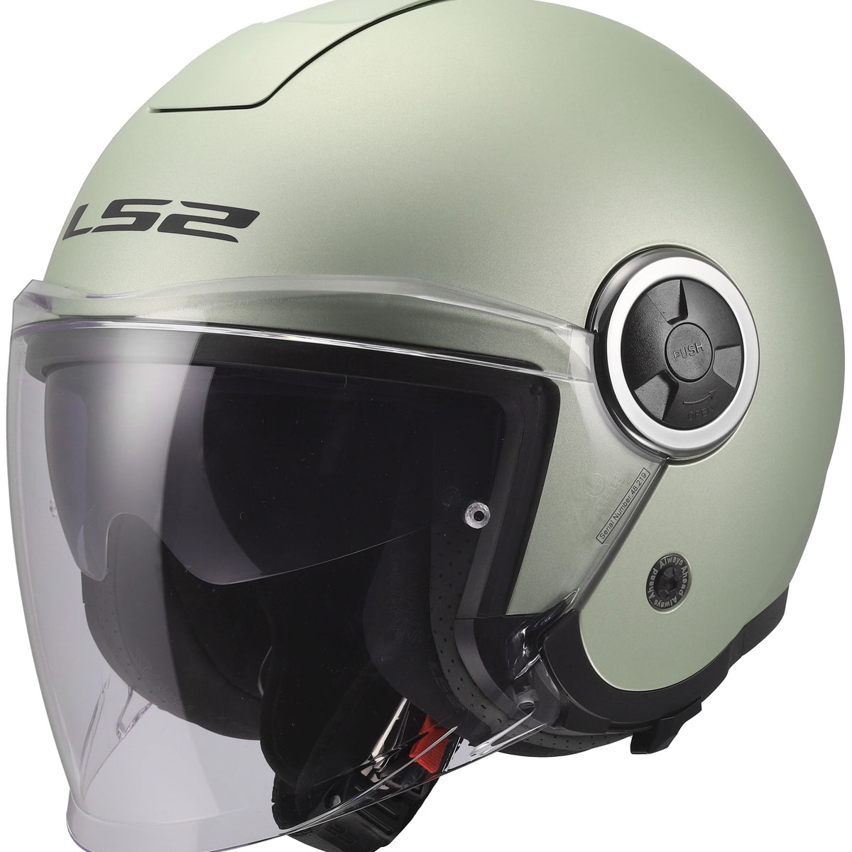 LS2 OF620 Classy Solid Grijs Mat Jethelm ECE 22.06