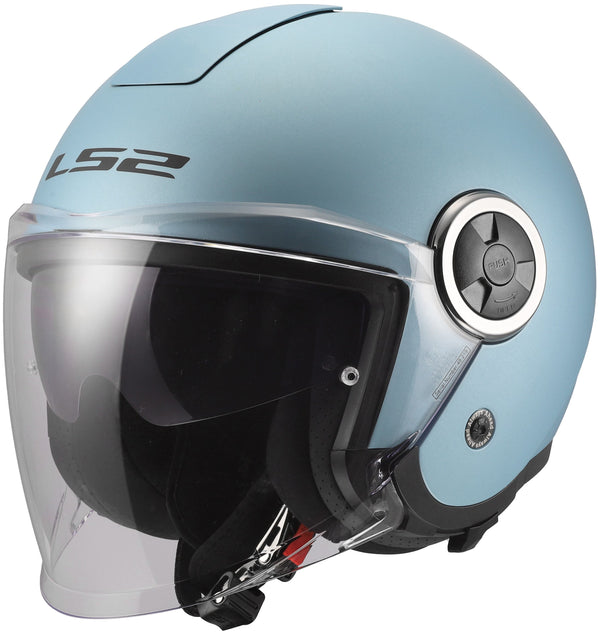 LS2 OF620 Classy Solid Hellblau Matt Jethelm ECE 22.06