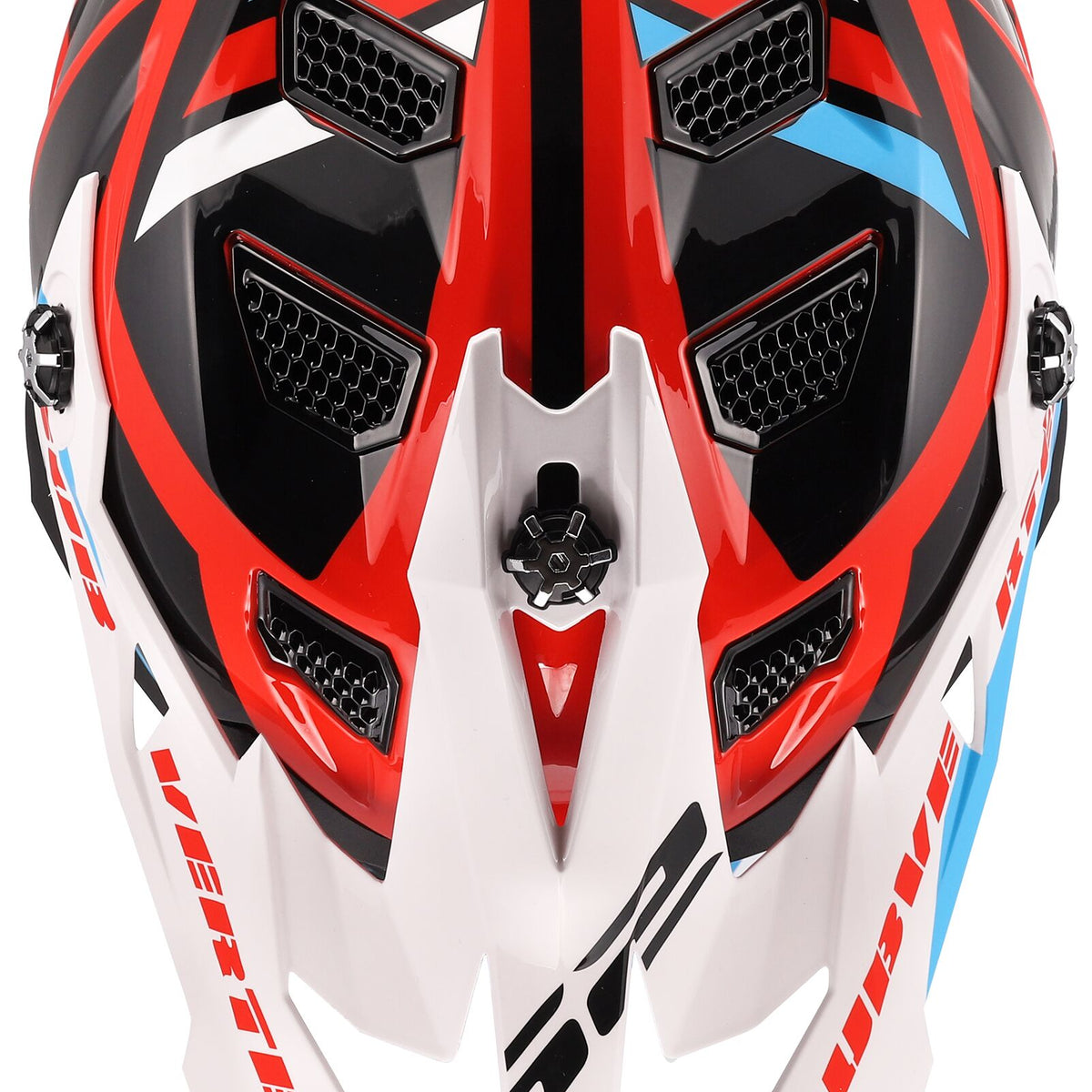 LS2 MX700 Subverter Evo II Stomp Wit/Blauw/Rood Crosshelm ECE 22.06 – foto 5