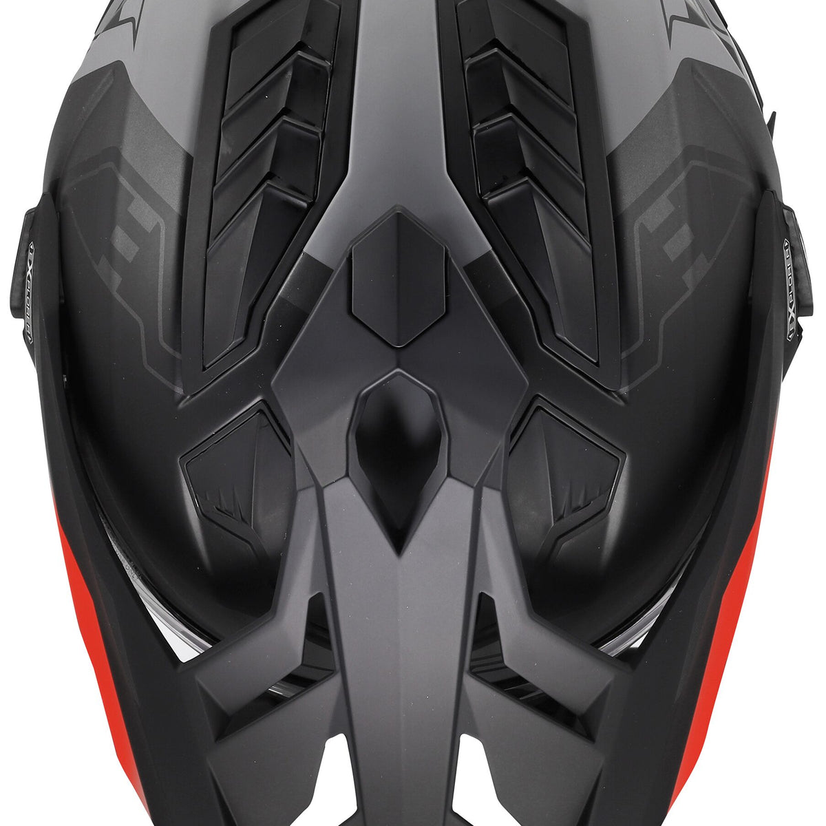 LS2 MX701 Explorer Hexa Zwart/Rood/Grijs Adventurehelm ECE 22.06 – foto 3