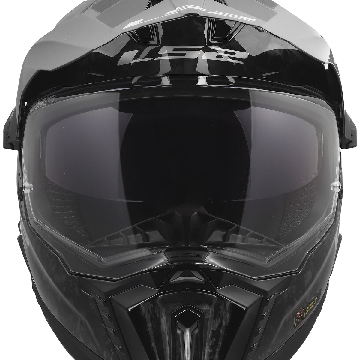 LS2 MX701 Explorer Carbon Forged Grijs, 63/64 = XXL Adventurehelm ECE 22.06