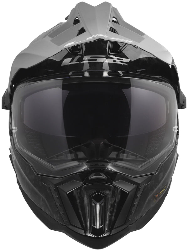 LS2 MX701 Explorer Carbon Forged Grijs, 63/64 = XXL Adventurehelm ECE 22.06