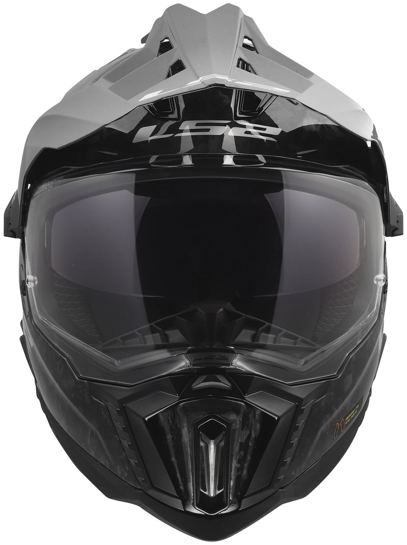 LS2 MX701 Explorer Carbon Forged Grijs, 63/64 = XXL Adventurehelm ECE 22.06