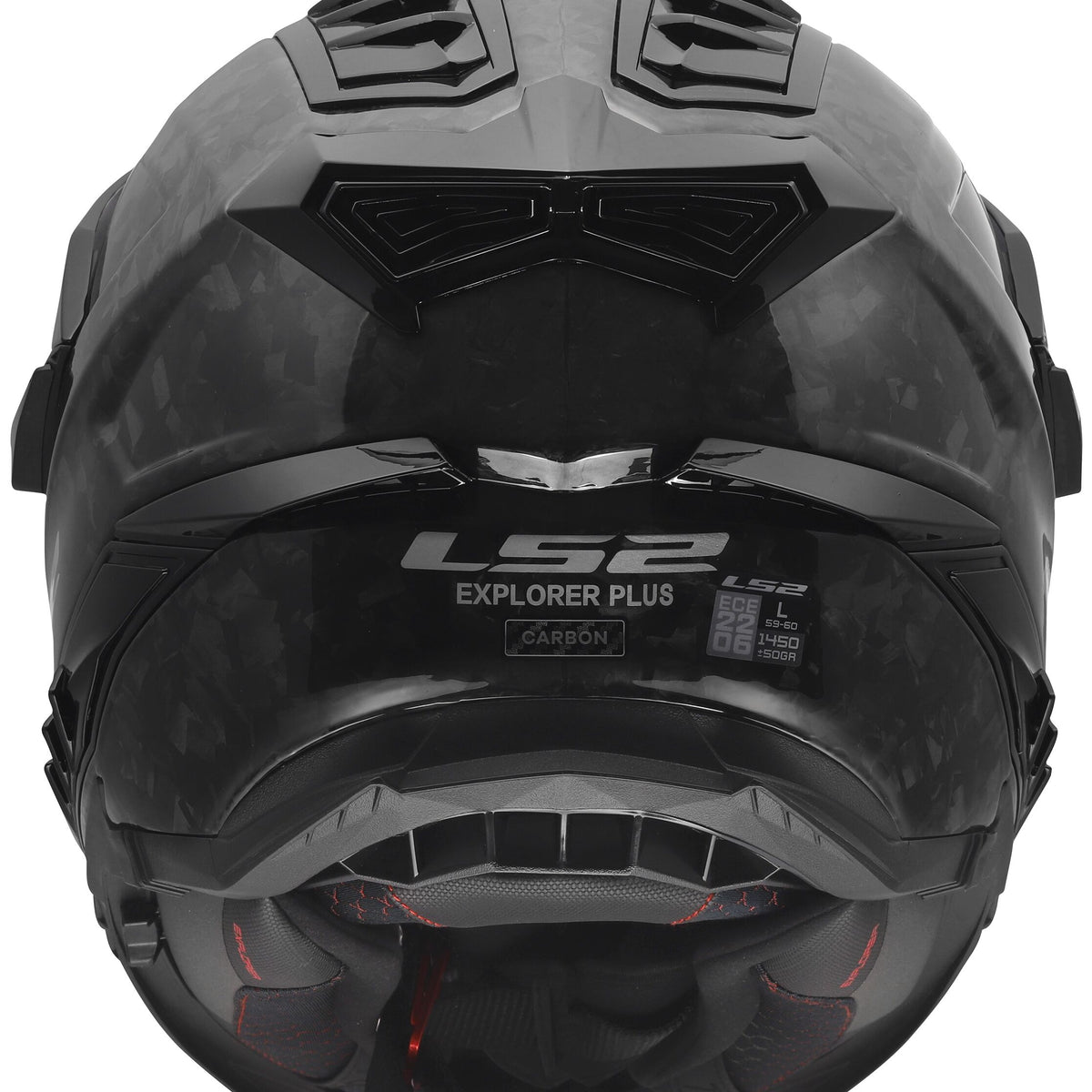 LS2 MX701 Explorer Carbon Forged Grijs, 63/64 = XXL Adventurehelm ECE 22.06 – foto 2