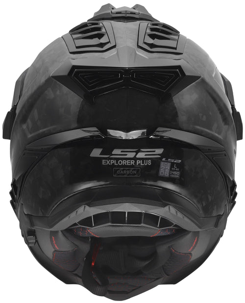 LS2 MX701 Explorer Carbon Forged Grau, 63/64 = XXL Adventurehelm ECE 22.06