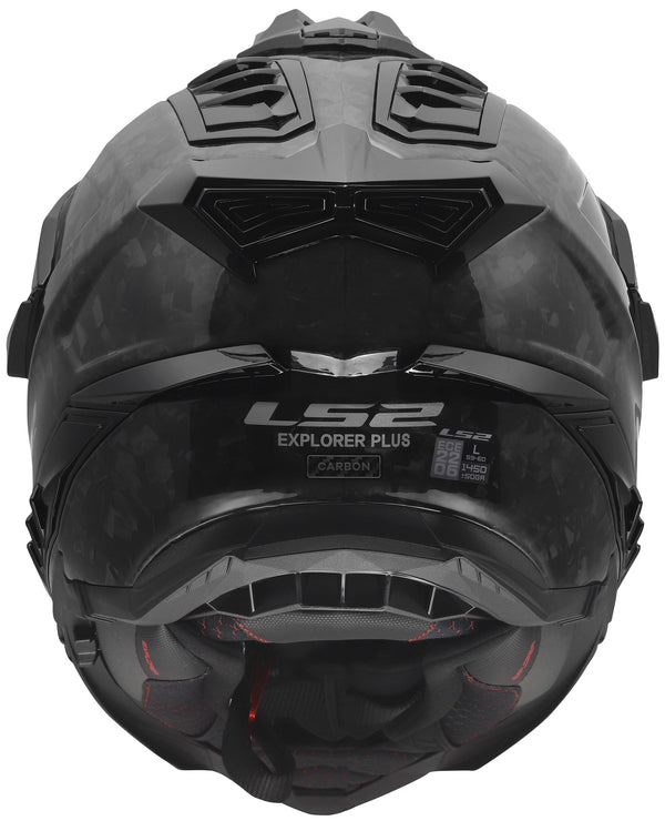 LS2 MX701 Explorer Carbon Forged Grijs, 63/64 = XXL Adventurehelm ECE 22.06