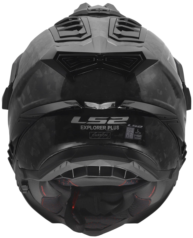 LS2 MX701 Explorer Carbon Forged Grijs, 63/64 = XXL Adventurehelm ECE 22.06 – foto 2