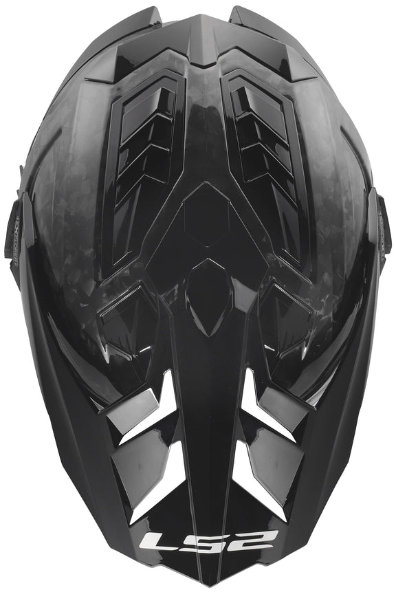 LS2 MX701 Explorer Carbon Forged Grijs, 63/64 = XXL Adventurehelm ECE 22.06 – foto 3