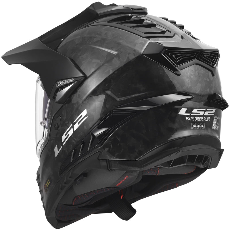 LS2 MX701 Explorer Carbon Forged Grijs, 63/64 = XXL Adventurehelm ECE 22.06 – foto 5