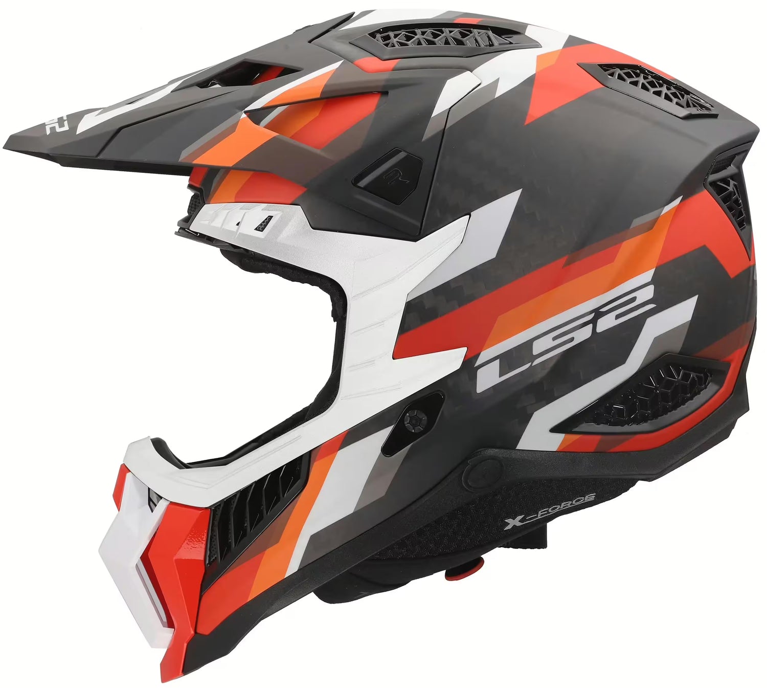 LS2 MX703 X-Force Phantom Oranje
