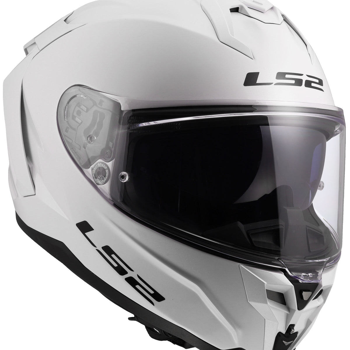 LS2 FF817 Challenger II Solid Wit Integraalhelm ECE 22.06 – foto 2