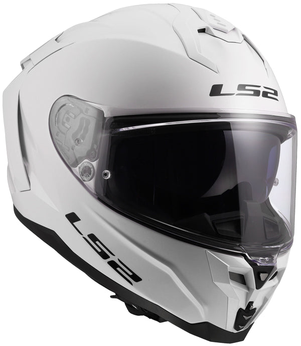LS2 FF817 Challenger II Solid Wit Integraalhelm ECE 22.06