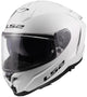 LS2 FF817 Challenger II Solid Wit Integraalhelm ECE 22.06