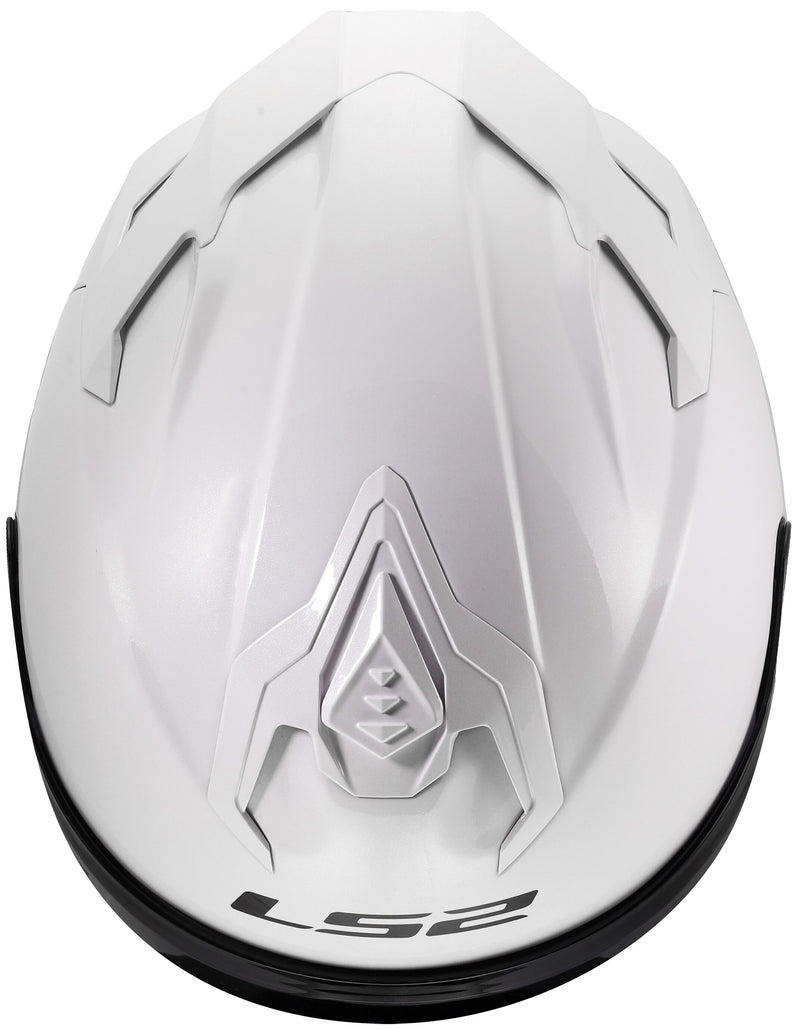 LS2 FF817 Challenger II Solid Wit Integraalhelm ECE 22.06 – foto 5