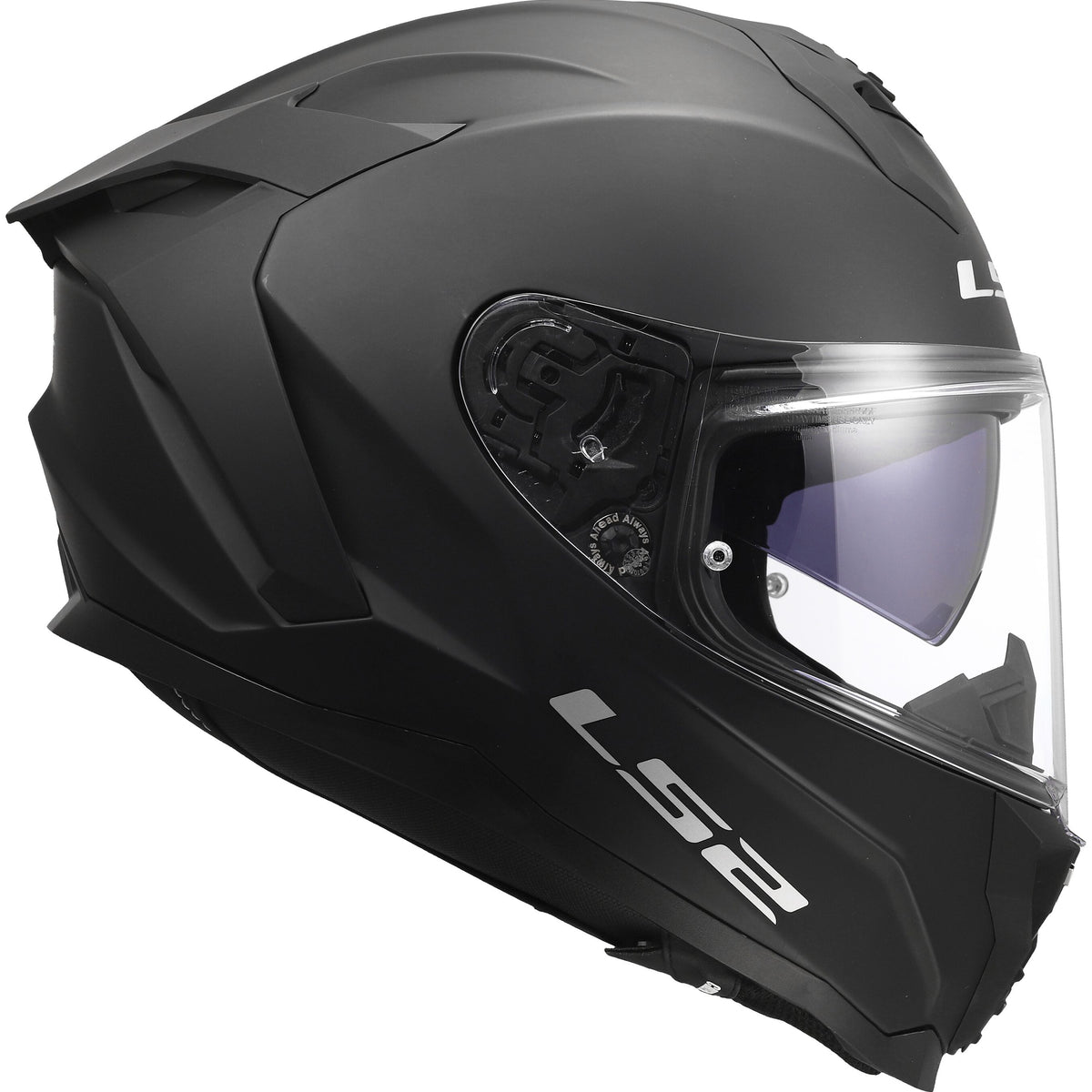 LS2 FF817 Challenger II Solid Mat Zwart Integraalhelm ECE 22.06 – foto 2
