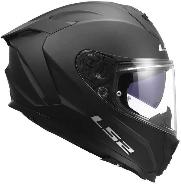LS2 FF817 Challenger II Solid Matt Schwarz Integralhelm ECE 22.06