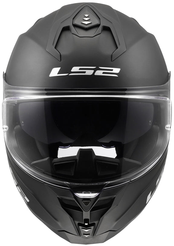 LS2 FF817 Challenger II Solid Mat Zwart Integraalhelm ECE 22.06 – foto 3