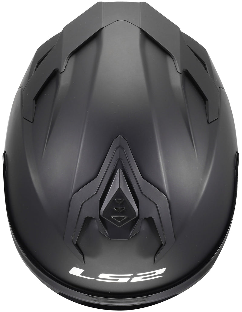 LS2 FF817 Challenger II Solid Mat Zwart Integraalhelm ECE 22.06 – foto 6