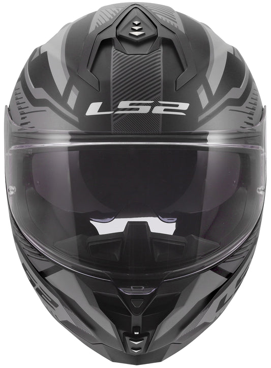 LS2 FF817 Challenger II Dravix Grijs Mat Integraalhelm ECE 22.06 – foto 2