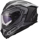 LS2 FF817 Challenger II Dravix Grijs Mat Integraalhelm ECE 22.06